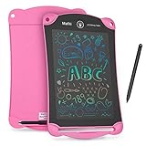 Mafiti 8,5 Pulgadas Tableta Escritura LCD Color, Pizarra Digital para apuntar recordatorios Escribir o Dibujar (Pink)