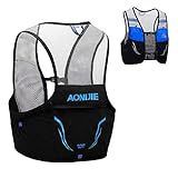 TRIWONDER Hydration Vest Lightweight 2,5L Hydration Backpack for Trail Running Cycling Marathoner Banna Basali (Blue and Black - Vest Only, M/L (90 - 102 cm))