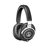 Audio-Technica M70x Auriculares de estudio profesionales para mezcla y seguimiento en estudio,FOH, DJ, masterización,postproducción, análisis forense de audio y escucha personal.