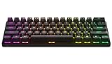 Беспроводная механическая игровая клавиатура SteelSeries Apex Pro Mini - Самая быстрая клавиатура в мире - Регулируемое срабатывание - Компактный форм-фактор 60% - Bluetooth 5.0 - 2,4 ГГц - Американская клавиатура (QWERTY)