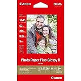 Canon consumible papel fotográfico con brillo plus II PP-201 10x15 cm 50 hojas
