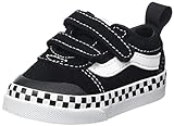 Vans Ward V DW Sneaker para Unisex Niños, CHECKER FOXING BLACK, 23.5 EU