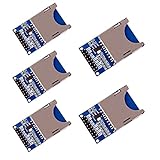 ANGEEK Módulo lector de tarjetas SD (SPI, 5 unidades) para Arduino y otros microcontroladores.