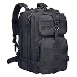 ʻEke kāʻei kaua kaua ʻo Satohom Kāne 40L Waterproof Tactical Backpack Unisex Assault Bag Durable Travel Molle Backpack Oxford Cloth Women's Bag