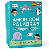 L'AMOUR AVEC LES MOTS - Enfants Bilingues | Jeux de société pour que les enfants apprennent à lire et à parler en anglais et en espagnol. Des jeux de société en famille pour passer un bon moment tout en apprenant en famille.
