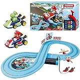 Carrera-1. First Super Mario & Yoshi Circuito de Coches de Miniatura Nintendo Mario Kart de 2,4 m, Escala 1:50, Multicolor (20063026)
