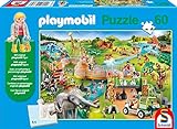 Playmobil: Un Zoo Adventure Puzzle & Play (60 Piezas) Inc. una Figura