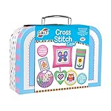 Galt Toys- Cross Stitch Case Kit de Manualidad para Niños, Multicolor, Talla única (1004798)
