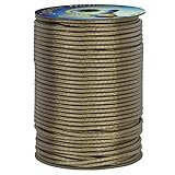 Corderie Italiane 002044499 Cable para tendedero, Acero, Latón, Transparente, 4 mm