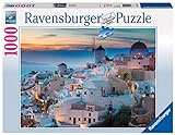 Ravensburger-19611 1 Puzzle 1000 Piezas Santorini, Multicolor, Talla Única (196111)