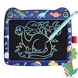 Airminti Tablette d'écriture LCD 9 pouces, jouets pour tableau blanc pour enfants, tablette à dessin, jouets dinosaures pour enfants de 1 2 3 4 5 6 7 8 ans, garçons et filles, cadeau d'anniversaire de Noël