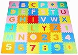 BalanceFrom Kid's Puzzle Treningsmatte med sammenlåsende EVA-skumfliser, flere farger