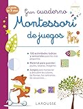 دفتر العاب مونتيسوري كبير (لاروس - اطفال / شباب - اسباني - من 3 سنوات)