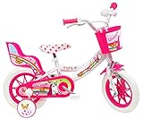 Denver 12' Unicorn - Bicicleta Infantil, Color Blanco y Rosa