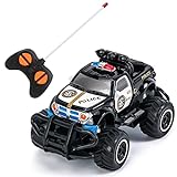 Іграшка Thedttoy для хлопчиків 2 років, машина на дистанційному керуванні віком від 2 до 3 років, дитяча іграшка Monstertruck Buggy RC з дистанційним керуванням, подарунок на день народження для хлопчиків, дівчаток від 2 до 3 років (чорний)