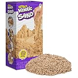 Kinetic Sand Arena Kinetic Original de Suecia, marrón Natural, 1 kg – Conocido en guarderías, a Partir de 3 años, Individual, Multicolor (Spin Master 6060998)