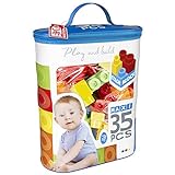 ColorBaby - Jeu de constructions pour enfants sac de construction 35 pièces maxi color block (49276)