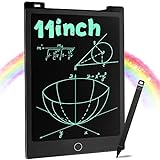 Richgv Tableta de Escritura LCD,11 Pulgadas Pizarra Electrónica Pizarra Digital LCD Writing Tablet para el Hogar, Escuela, Oficina (Negro)