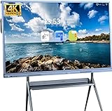 JYXOIHUB Smart Board for Classroom and Conference, 55 Inch Electronic Whiteboard Build in Android and Windows OS with 4K HD Touch Screen Interactive Whiteboard,Smart Digital Whiteboard