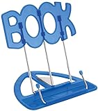 Wedo 21119903 - Soporte para lectura, diseño Book, Azul