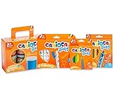 Carioca Set Baby 2+ | Kit Colores para Bebé con Rotuladores Super Lavables, Ceras, Maxi Lápices y Pinturas de Dedos para Niños a Partir de 24 Meses, 36 Uds