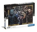 Clementoni 1000 Piezas Juego de Tronos, Adulto Game of Thrones, Puzzle Personajes Series(39652), Multicolor, M