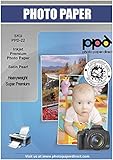 PPD Papel fotográfico Premium con acabado satín para impresión de inyección de tinta 280 g/m² A3 x 20 hojas PPD-22-20