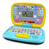 VTech Peppa Pig Learning Laptop, interaktiv computer til børn +3 år, ESP-version