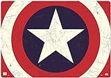 Grupo Erik Editores Vade Escolar Marvel Captain America Shield