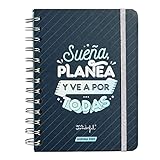 Mr. Wonderful - Small Classic Annual Planner 2023 Weekly - Dream, Plan and Go For it, ខៀវ, WOA2212295ESZ0