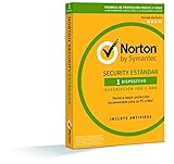 Norton Security Estándar 2019 - Antivirus, PC/Mac, 1 dispositivo, 1 año