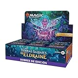 Caja de sobres de edición de Las tierras salvajes de Eldraine, de Magic: The Gathering - 30 sobres (360 cartas de Magic) (Versión en Inglés)