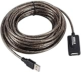 Link-e : Cable de Extension, Alargador, Repetidor de 10 Metros Macho a Hembra Compatible con USB 2.0