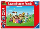 Ravensburger - Super Mario Puzzle, 200 XXL Pieces, Niyanju Ọjọ-ori 8+ Ọdun