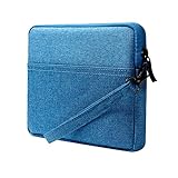 GUOCU 6-Pulgadas Funda de Fieltro - Portátil Sleeve Bag Nilón Maletín Cover Case para Amazon Kindle 10th Generation 2019 / All-New Kindle/ 6 Inch Kindle Oasis E-Reader，Lago Azul,6'(14X18.5X2cm)