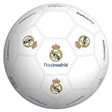 Real Madrid Balon 23 cm de plástico Duro (Smoby 50929)