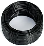 SeKi Cable para altavoz (2 unidades, 0,50 mm², 50 m), color negro