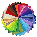 Vaessen Creative Hojas de Fieltro A4, Multicolor, 21x3x31 cm, 30 Unidades