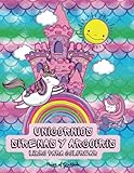 Єдинороги, русалки та веселки: книжка-розмальовка для дітей 4-8 років, понад 50 унікальних і красивих дизайнів, ідея подарунків на день народження