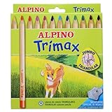 Alpino-490251 Pack de 12 lápices, colores surtidos, Multicolor, única (Industrias Massats 113)