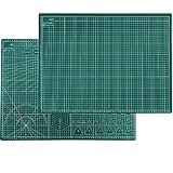 Двостороння обробна дошка A2, килимок для різання, що самовідновлюється, килимок для різання в стилі печворк, ідеально підходить для шиття та рукоділля (60x45 см)