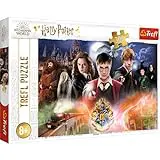 Trefl-de 300 Piezas, para niños a Partir de 8 años Puzzle, Color Misterioso, Der geheimnisvolle Harry Potter
