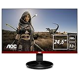 AOC G2590PX - Monitor Gaming de 25' 144 Hz Full HD (1920 x 1080 Pixeles, Altavoces, 1 ms, FreeSync Premium, Flickerfree , Shadow Control, Displayport, HDMI, USB)