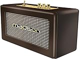 Madison Freesound-Vintage-Wd - Altavoz Bluetooth, Marrón