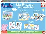 Educa Mis Primeras Actividades Peppa Pig, Juego Educativo para Bebés a Partir de 3 años Donde aprenderán a Colorear, el abecedario, el Calendario, los números y los Colores, Multicolor