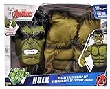 Rubies Avengers - Disfraz de Hulk infantil, con pecho, máscara y guantes, talla M ( Spain 34101)