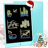 Richgv Tableta Escritura LCD Color,13,5 Pulgadas Pizarra Digital LCD Writing Tablet Tablero de Dibujo Electrónico para Apuntar Recordatorios Escribir o Dibujar (Azul)