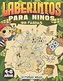 Laberintos Para Niños: Cuaderno de Laberintos para Niños 4 - 8 años | Pasatiempos para Niños | Juegos Educativos | Libro Actividades Niños 5-6 años | 100 páginas de Laberintos para niños y niñas.