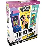 Timeline Twist Pop Culture Edition,Joc de trivia,Joc destratègia,Joc cooperatiu,Divertit joc familiar per a nens i adults,Temps de joc mitjana de 20 minuts,Fabricat per Zygomatic