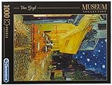 Clementoni- Museum Collection: Van Gogh-Esterno Caffè di Notte Los Pingüinos De Madagascar Puzzle, 1000 Piezas, Multicolor, 12+ (31470)